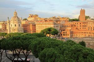 Rom  -  Pantheon, Petersdom und Paläste