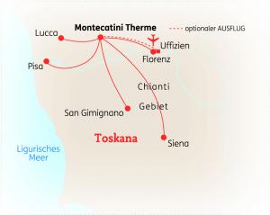 Toskana: Höhepunkte